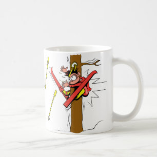 Taza De Café Accidente del esquí