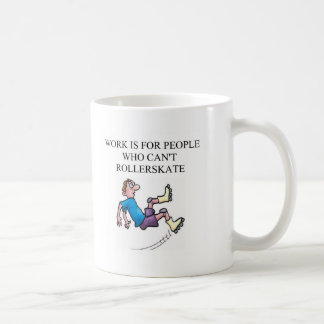 Taza De Café accidente del patinaje sobre ruedas