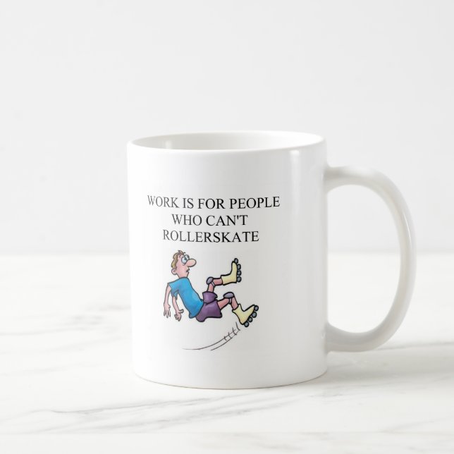 Taza De Café accidente del patinaje sobre ruedas (Derecha)