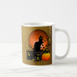 Taza De Café Acción de Gracias de Chat Noir