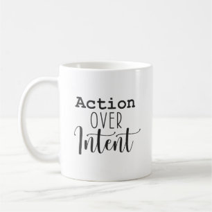 Taza De Café Acción sobre intención - Gimnasio, Éxito, agitació