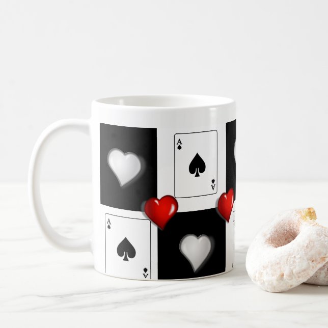 Taza De Café Ace Spades Mug (Con donut)