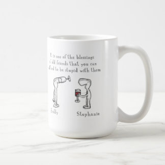 Taza De Café Acebo (vidrio en nariz) y Stephanie