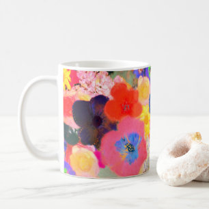 Taza De Café Aceites de flores