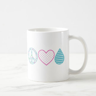 Taza De Café Aceites del amor de la paz
