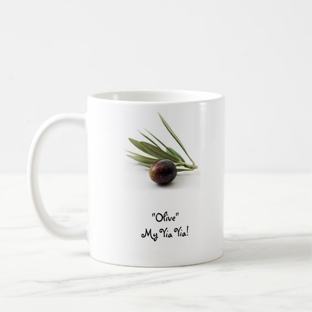 Taza De Café ¡"Aceituna" mi Yia Yia! (Izquierda)