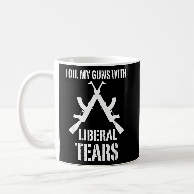 Taza De Café Acejo mis armas con lágrimas liberales Graciosa Se (Izquierda)