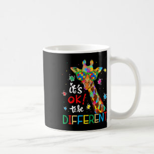 Taza De Café Aceptación De Concienciación Sobre El Autismo Las