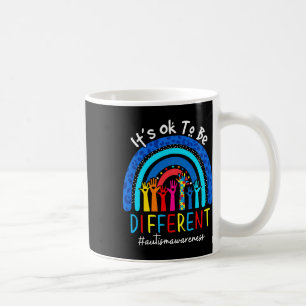 Taza De Café Aceptación De Concienciación Sobre El Autismo Las