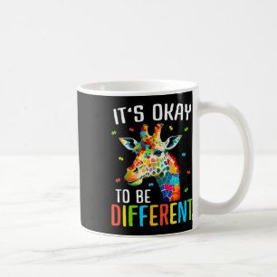 Taza De Café Aceptación de Jirafas Niños Niñas Está Bien Ser Di