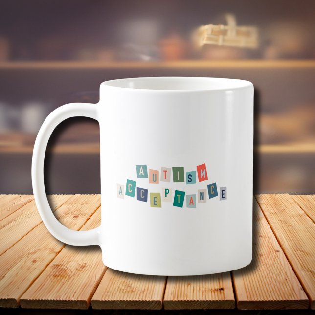 Taza De Café Aceptación del autismo (Subido por el creador)