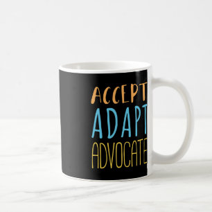 Taza De Café Aceptar la terapia de comportamiento de defensa de