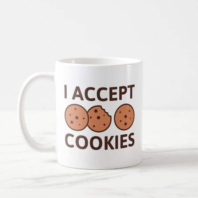 Taza De Café Acepto cookies (Izquierda)