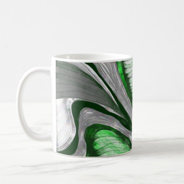 Taza De Café Acero verde (Izquierda)