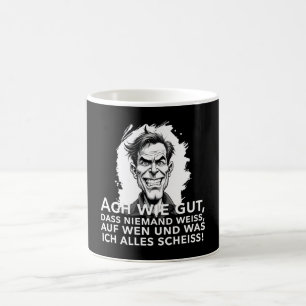 Taza De Café Ach wie gut, dass niemand weiß, worauf ich...