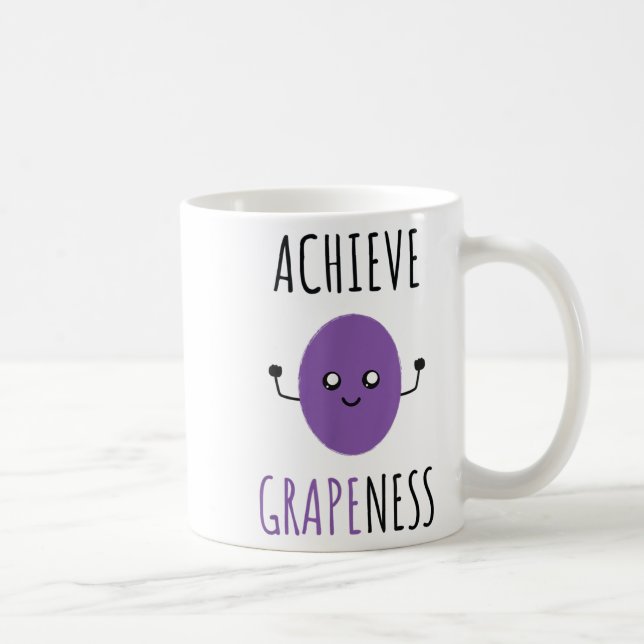 Taza De Café Achieve Gness - Kawaii Style G  (Derecha)