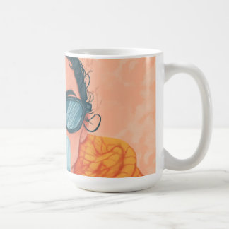 Taza De Café Acogedor en Naranja: Un abrazo cálido