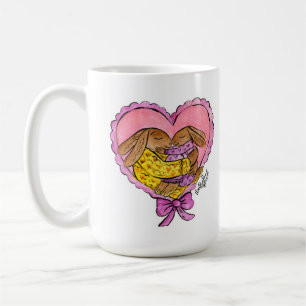 Taza De Café Acogedora ducha de bebé madre e hija Mug