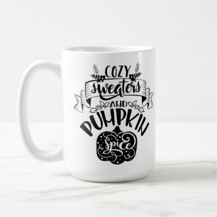 TAZA DE CAFÉ ACOGEDORES DULCES Y ESPECIALIDADES DE PUMPKIN DICI