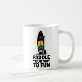 Taza De Café Acompañe el camino para divertirse con el diseño d