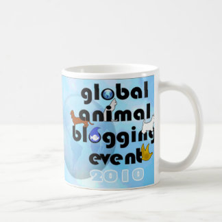 Taza De Café Acontecimiento Blogging animal global 2010