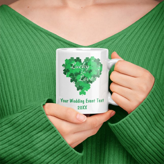 Taza De Café Acontecimiento Boda Afortunado En Amo (Subido por el creador)