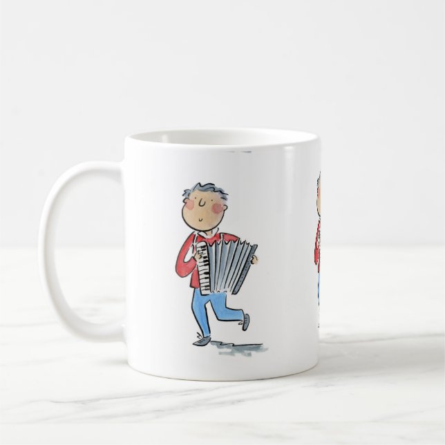 Taza De Café Acordeón (Izquierda)