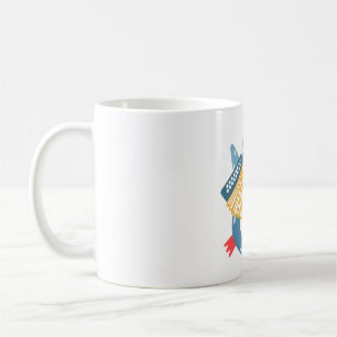 Taza De Café acordeón de Pingüino