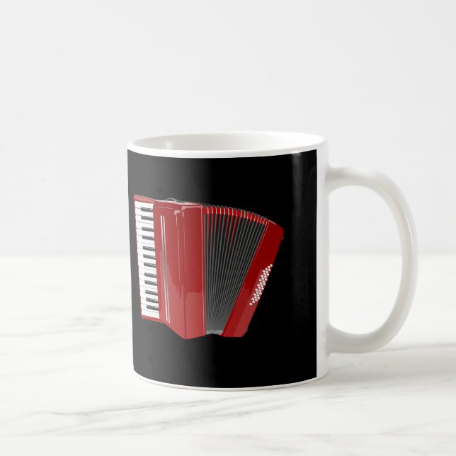 Taza De Café Acordeón: El acordeón rojo (Derecha)