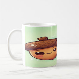 Taza De Café Acorn Cuties: Cute Kawaii Acorn Mug