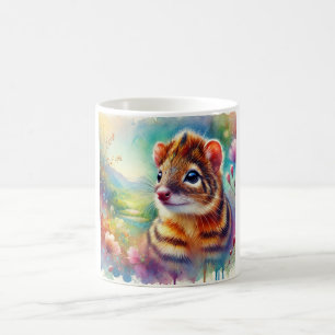 Taza De Café Acouchi in a Colorful Forest 240824AREF121 - Water