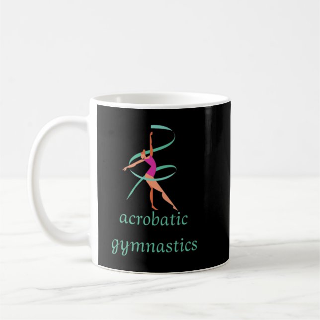 Taza De Café acrobatic gymnastics,gimnastic,dance,dencer,sports (Izquierda)