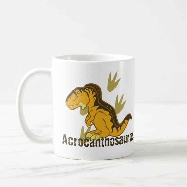 Taza De Café Acrocanthosaurio Cuto (Izquierda)