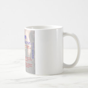Taza De Café Acrostic de Adán