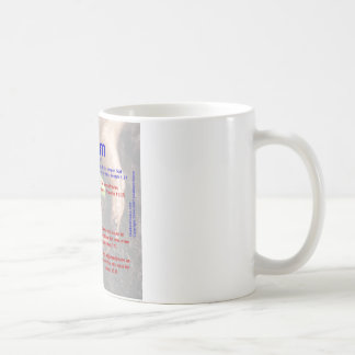 Taza De Café Acrostic de Adán