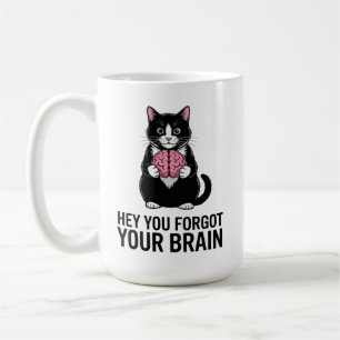 Taza De Café Actitud de gato antisocial introvertido gente estú