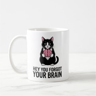 Taza De Café Actitud de gato antisocial introvertido gente estú