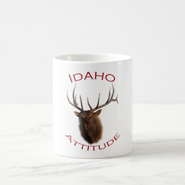 Taza De Café Actitud de Idaho (Centro)