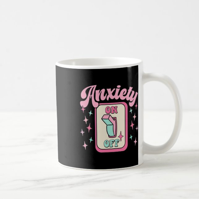 Taza De Café Activación del interruptor Divertido Retro de Conc (Derecha)