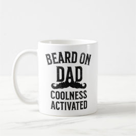 Taza De Café Activada la Frescura de Papá con Barba