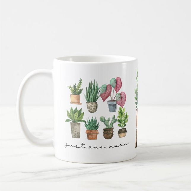 Taza De Café Actividad vegetal sólo una planta más con nombre (Izquierda)