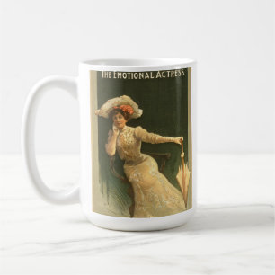 Taza De Café Actriz emocional 1906