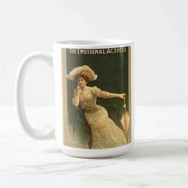 Taza De Café Actriz emocional 1906 (Izquierda)