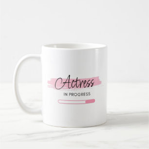 Taza De Café Actriz en curso - Personalizada