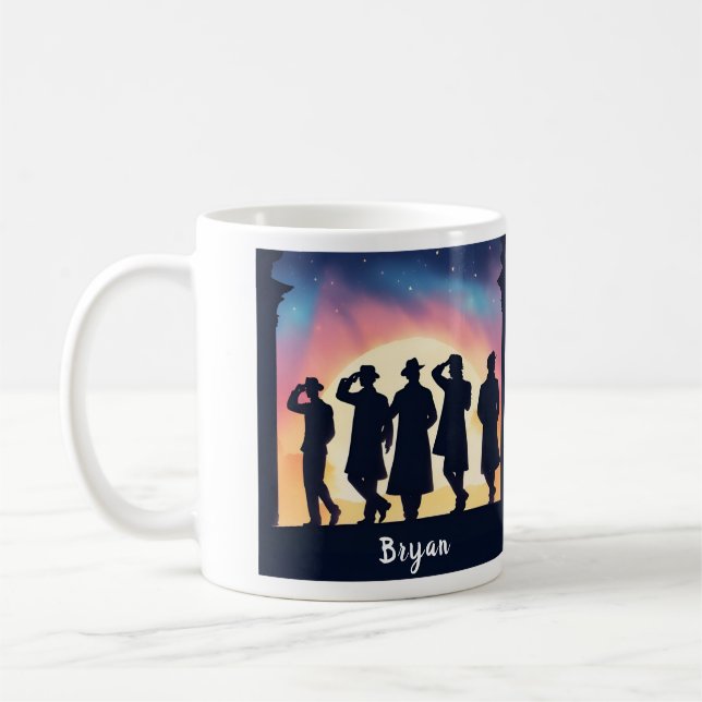 Taza De Café Actriz teatral personalizada de café/té (Izquierda)