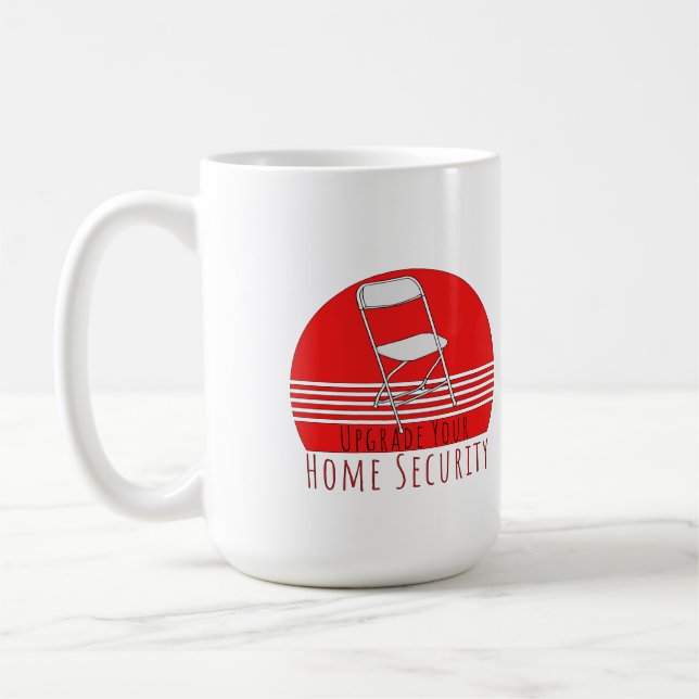 Taza De Café Actualice su seguridad personal (Izquierda)