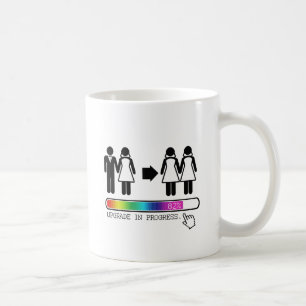 TAZA DE CAFÉ ACTUALIZAR A LESBIANA