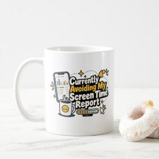 Taza De Café Actualmente Evitando Mi Informe de Tiempo en Panta