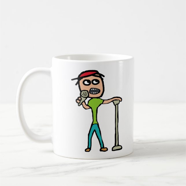 Taza De Café Actuar como comediante (Izquierda)
