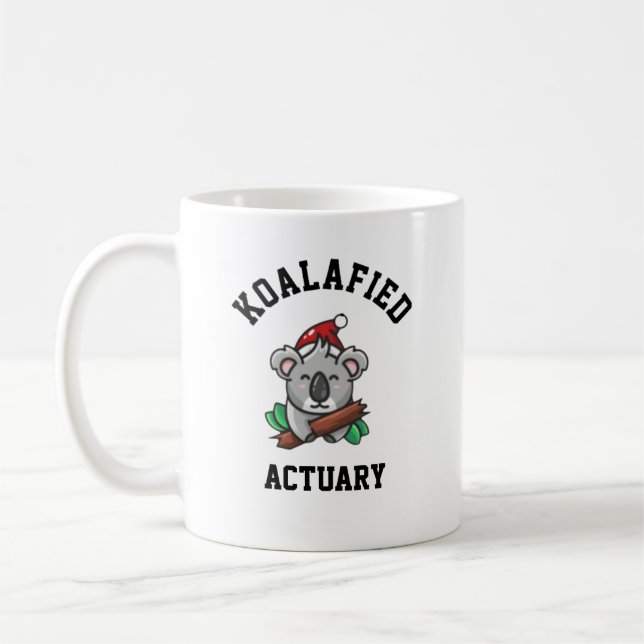 Taza De Café Actuario Koalafied (Izquierda)